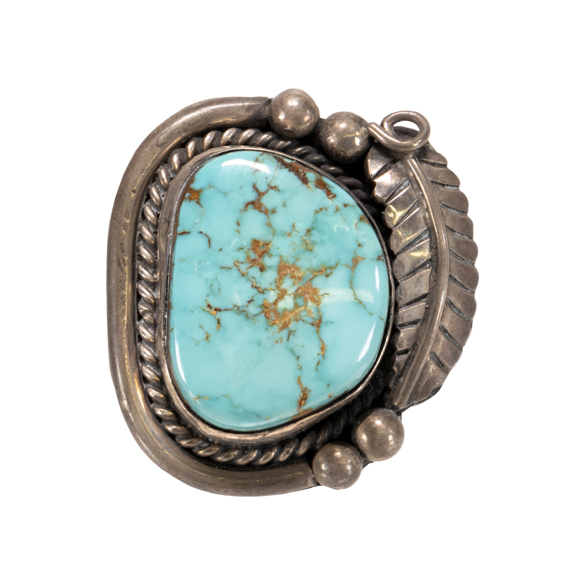Turquoise and Sterling Ring