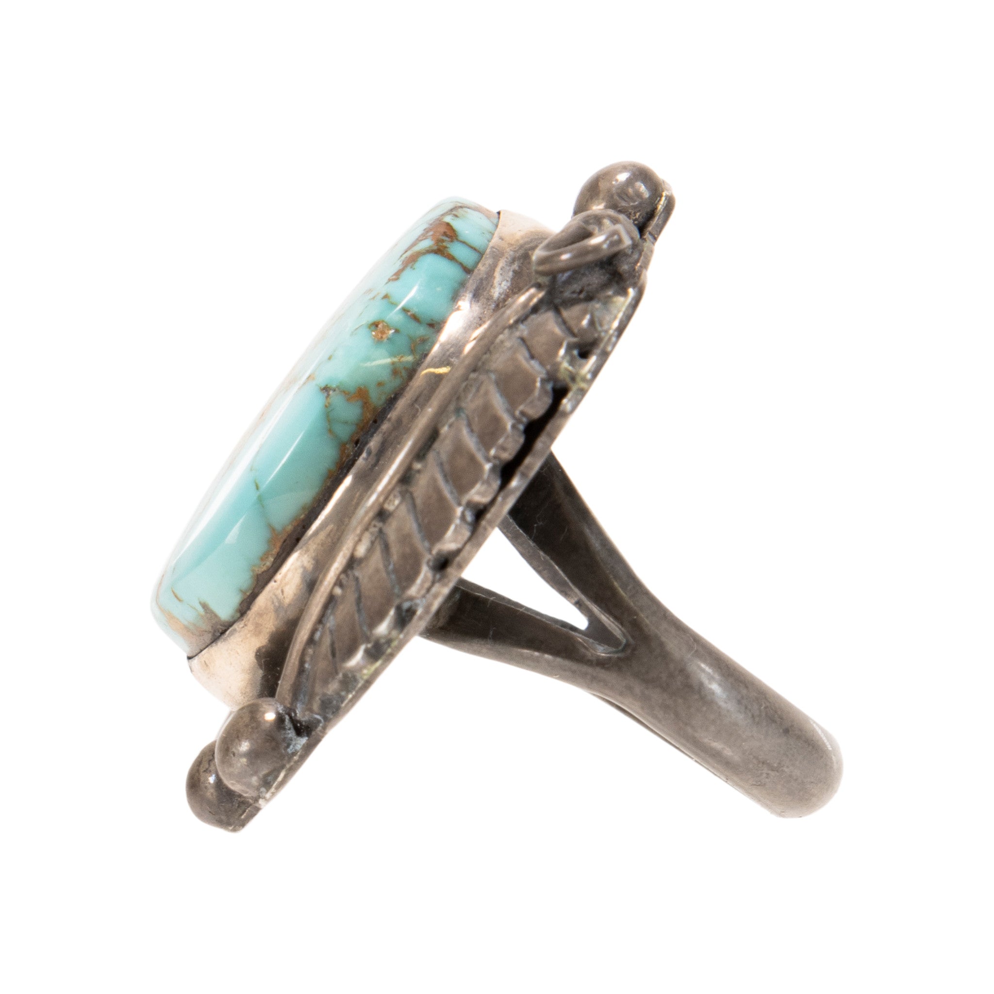 Turquoise and Sterling Ring