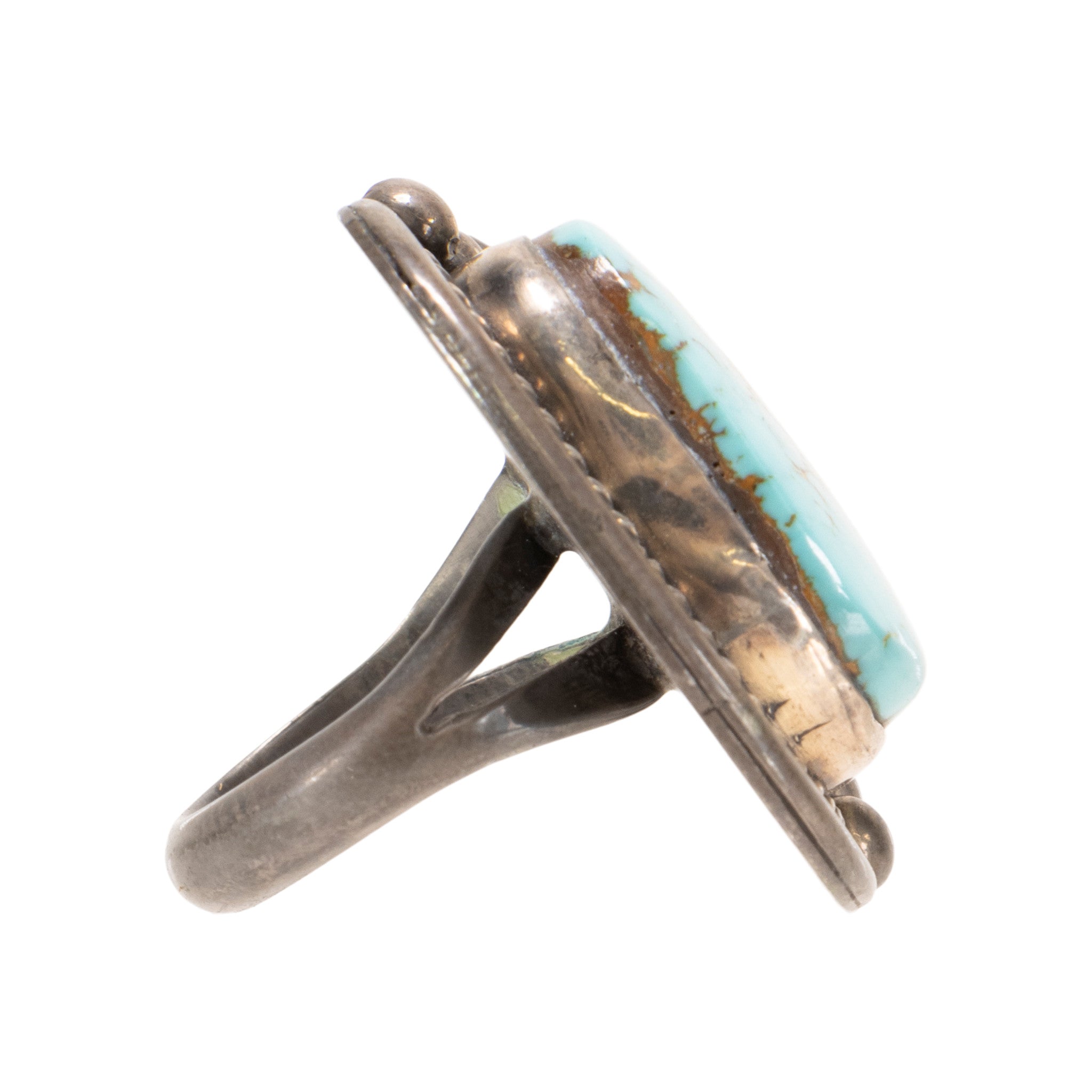 Turquoise and Sterling Ring