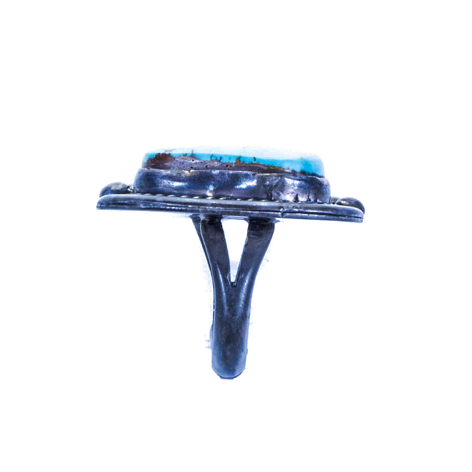 Turquoise and Sterling Ring
