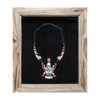 Zuni Inlaid Kachina Necklace, Jewelry, Necklace, Native