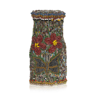 Plateau Beaded Jar, Native, Beadwork, Other