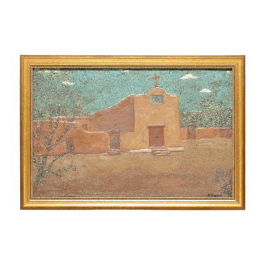 Ojai Mission Sand Painting, Furnishings, Decor, Religious Item