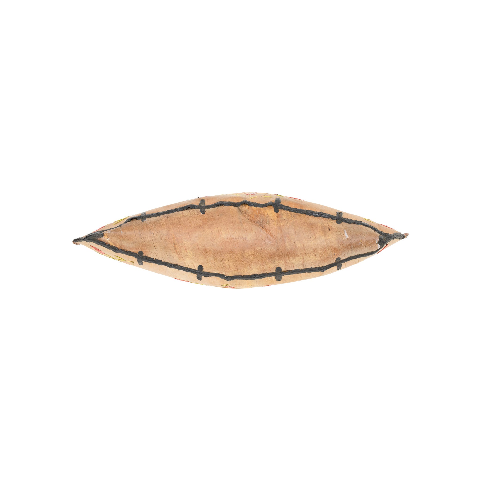 Chippewa Birch Bark Model Canoe