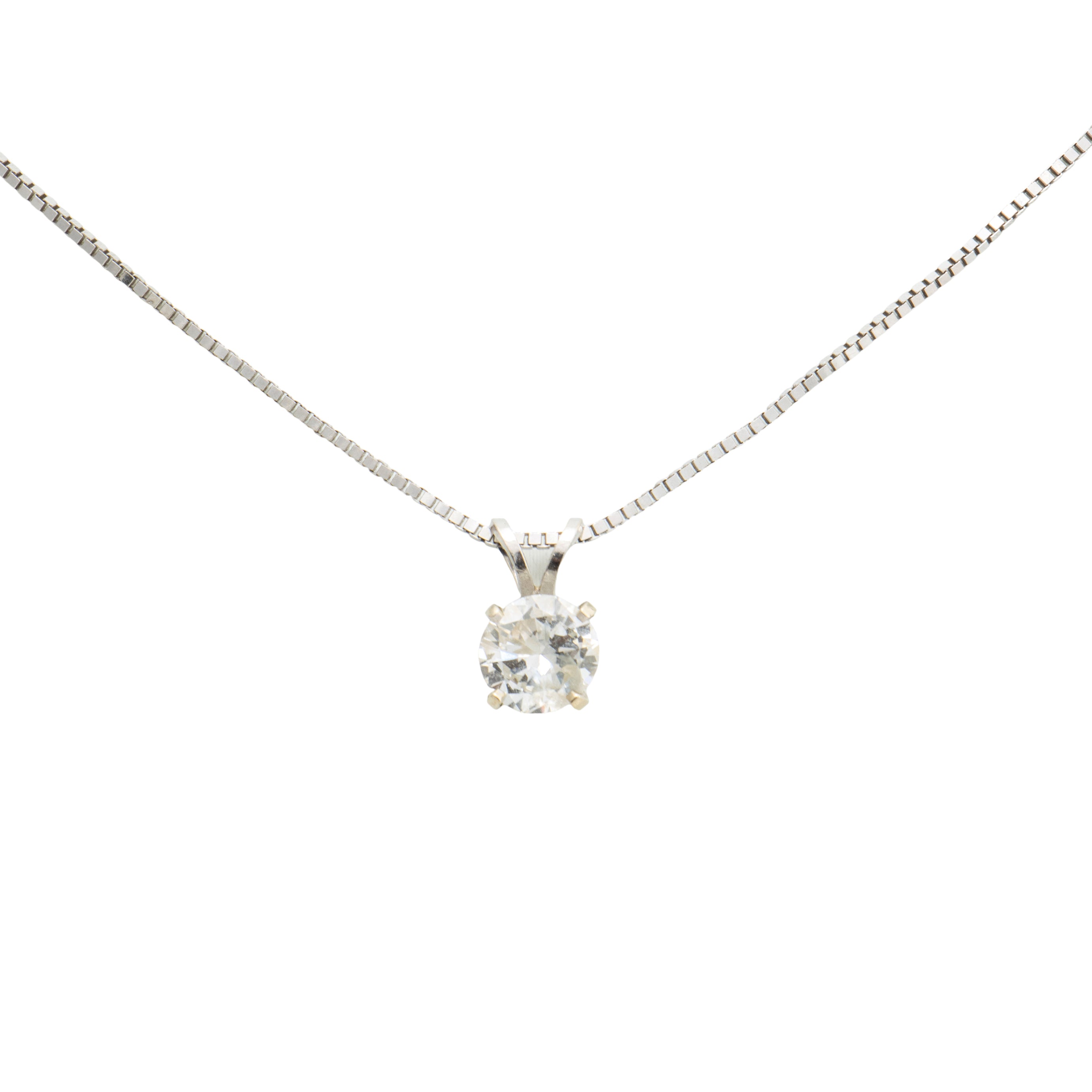 14k Gold Diamond Necklace