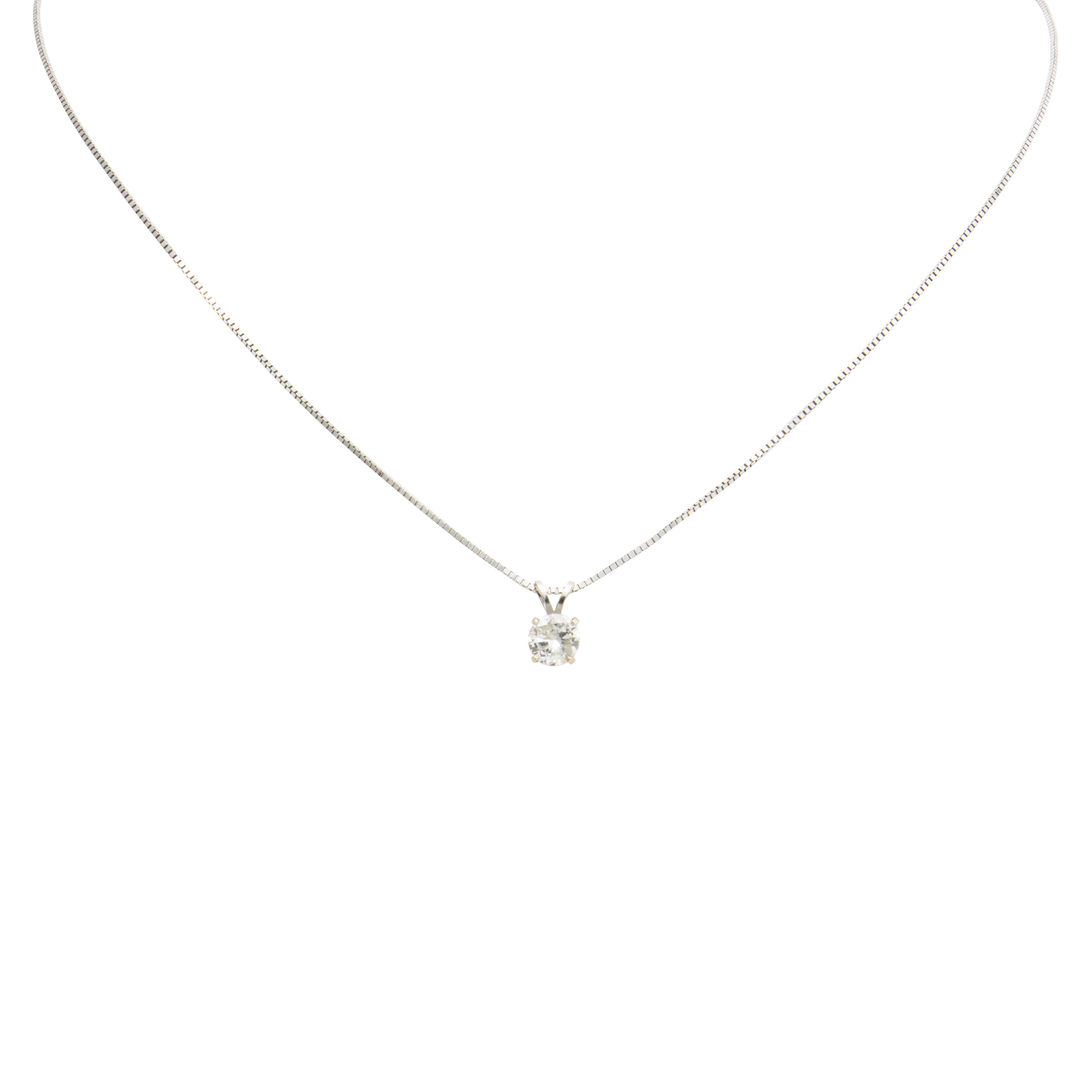 14k Gold Diamond Necklace