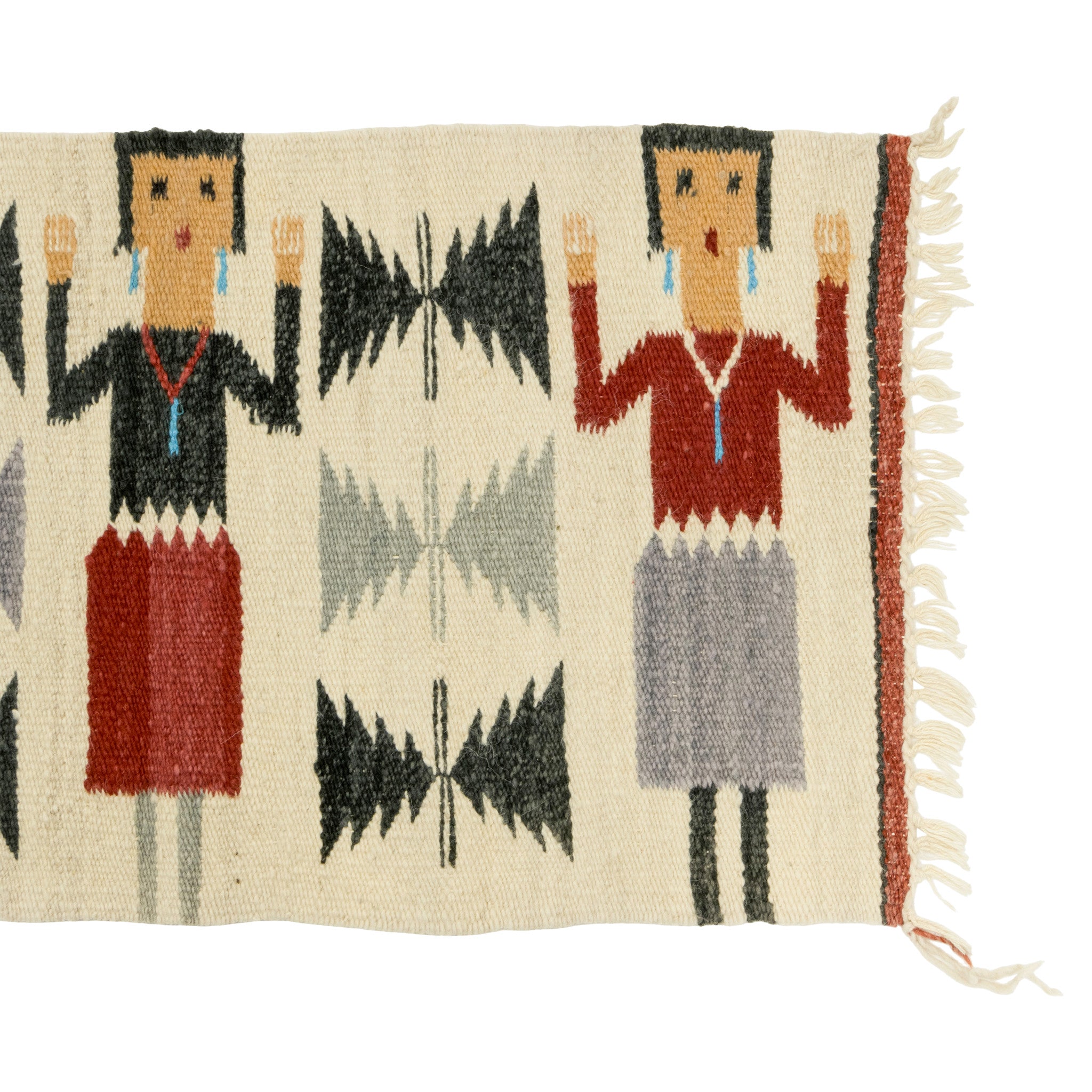Three Figure Yei Weaving