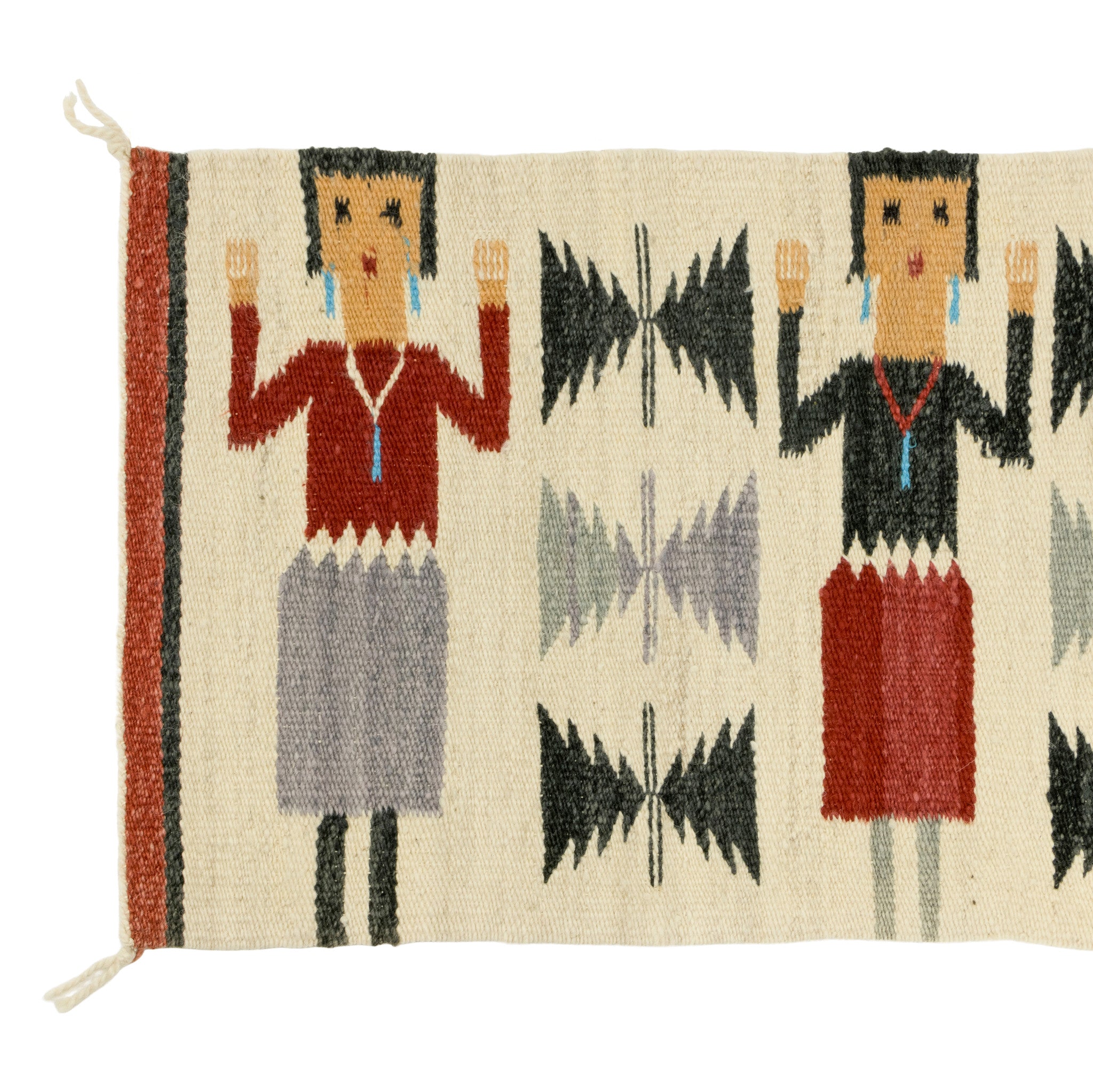 Three Figure Yei Weaving