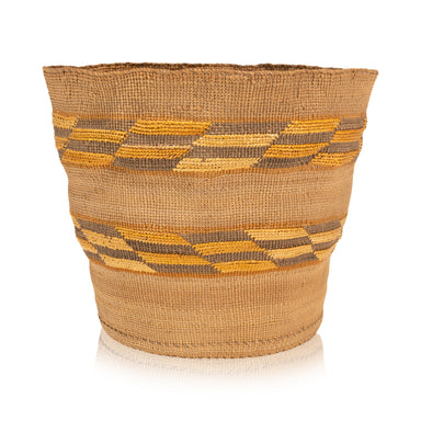 Tlingit Basket, Native, Basketry, Vertical