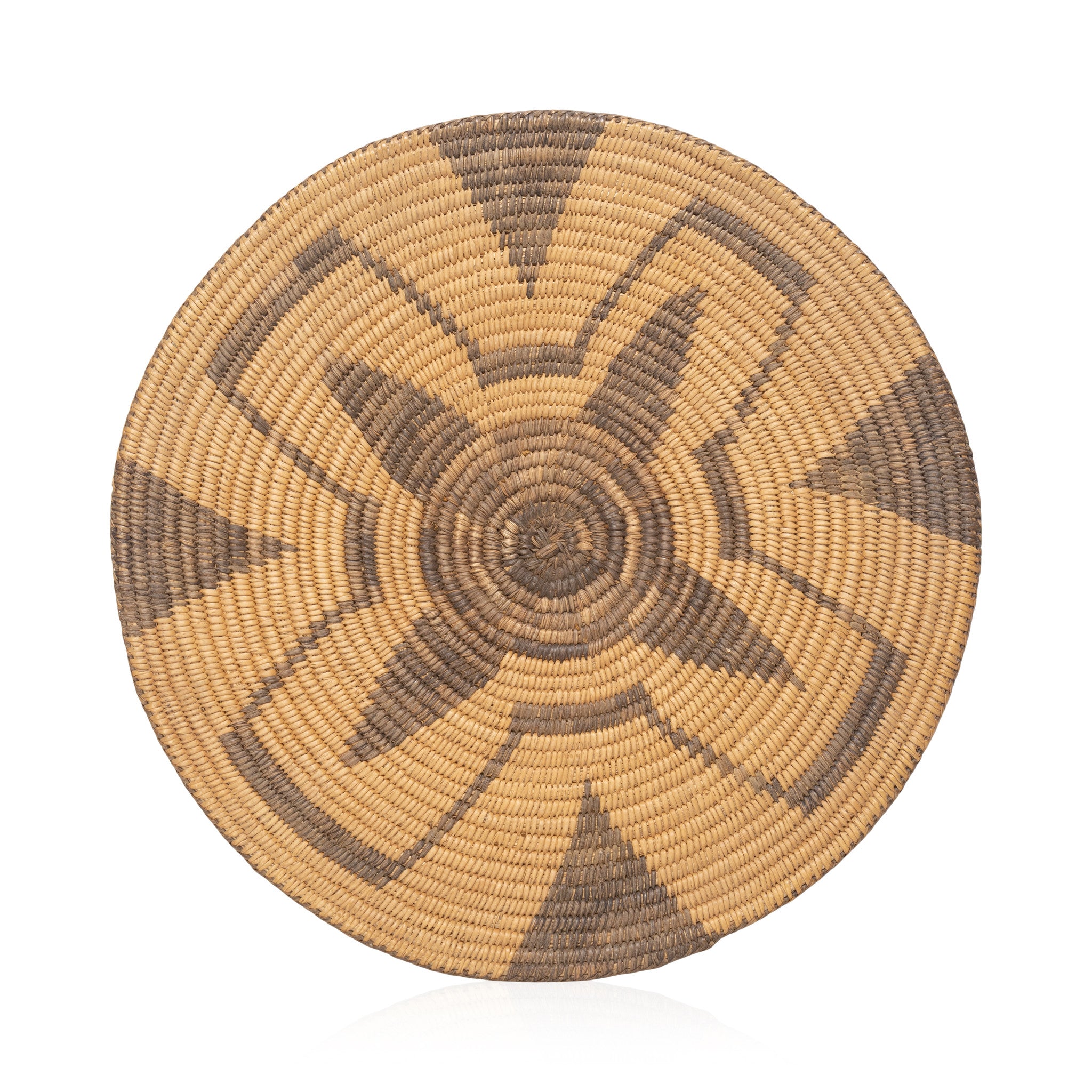 Pima Basketry Plate, Native, Basketry, Plate