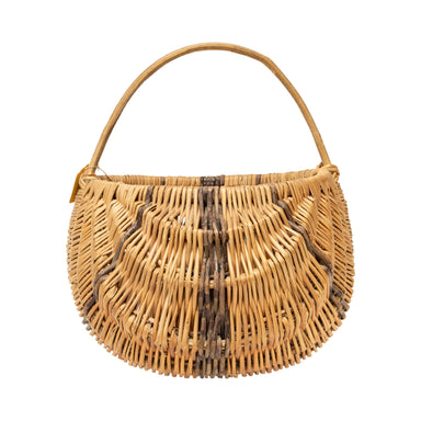 Chippewa Willow Basket, Native, Basketry, Vertical