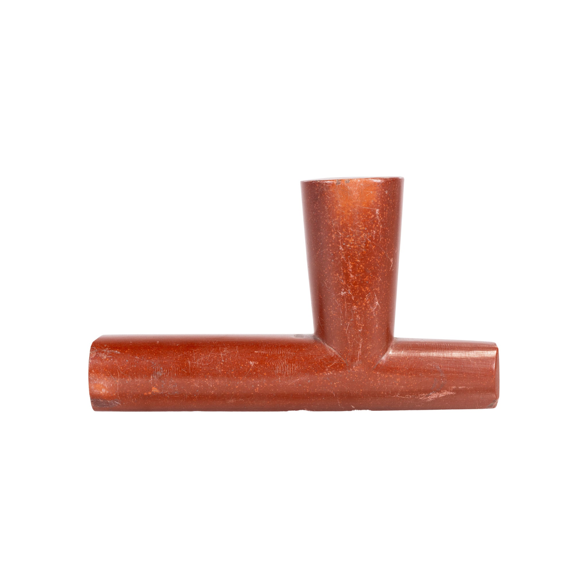 Shoshone Catlinite T Pipe