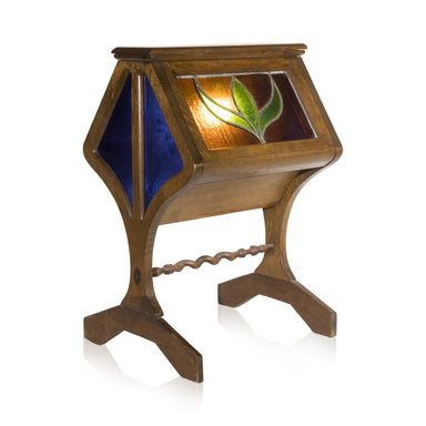 Arts & Crafts Nightlight/Side Table, Furnishings, Furniture, Table