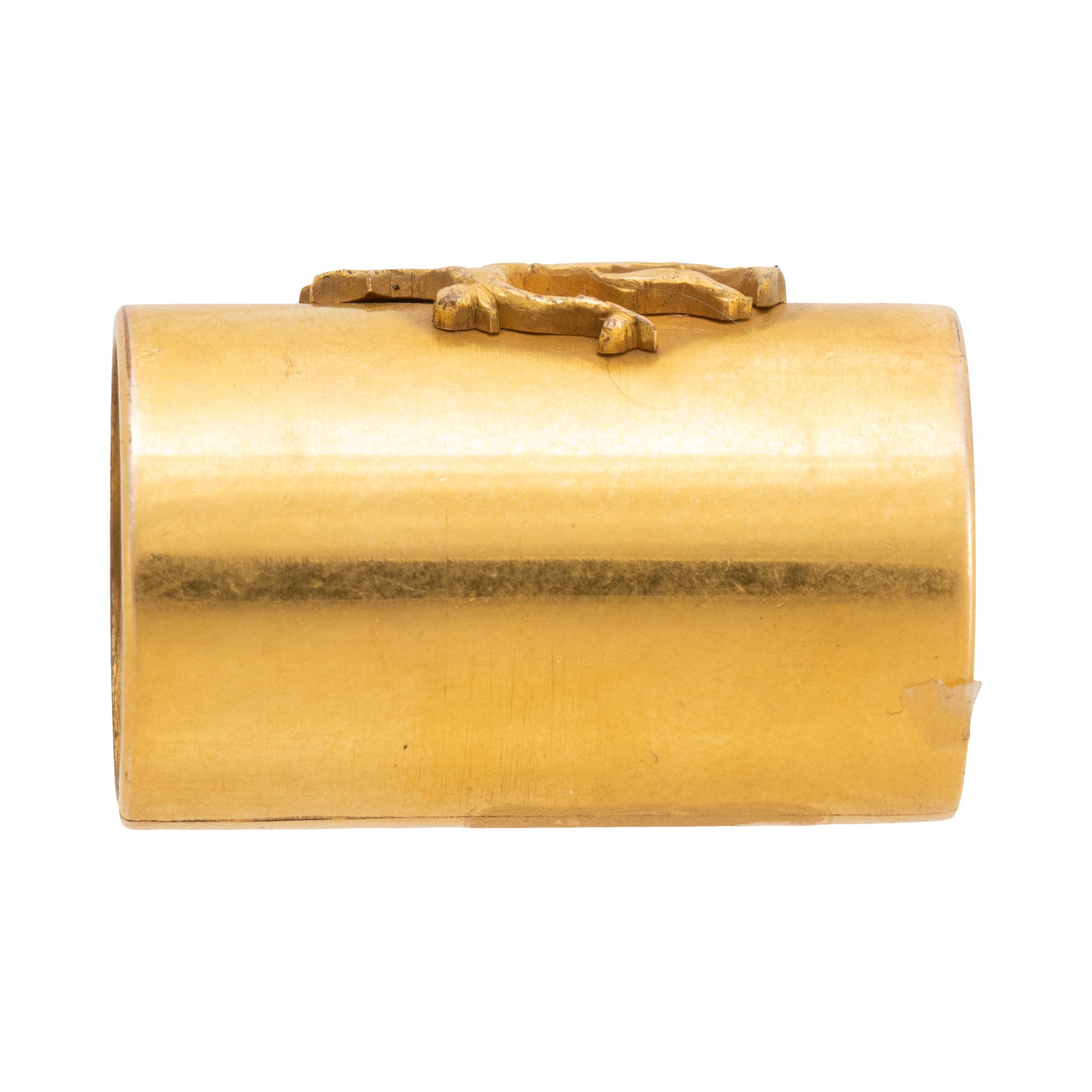 Brass Western Scarf Slide
