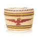 Makah Lidded Basket, Native, Basketry, Vertical