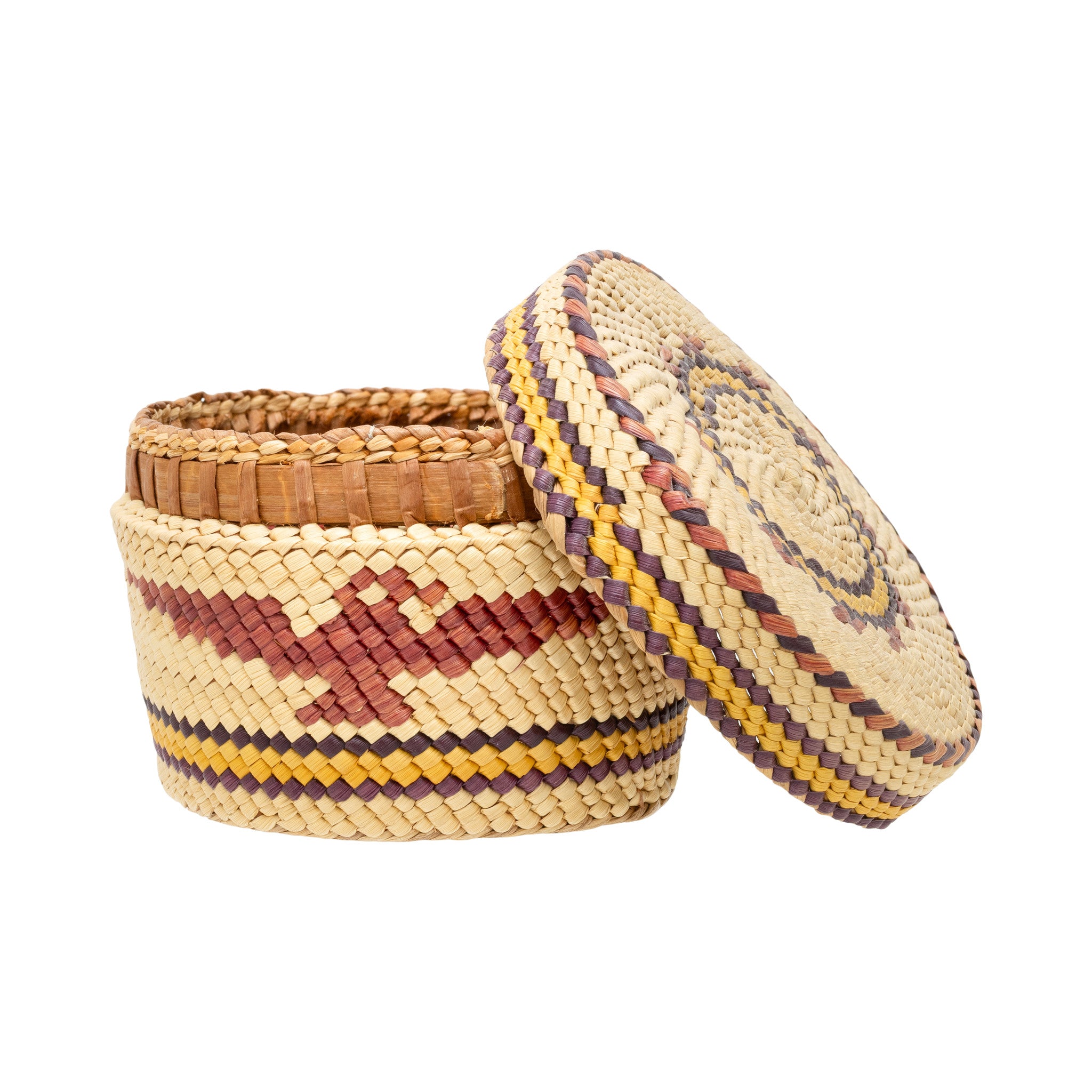 Makah Lidded Basket