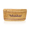 Makah Lidded Basket, Native, Basketry, Vertical