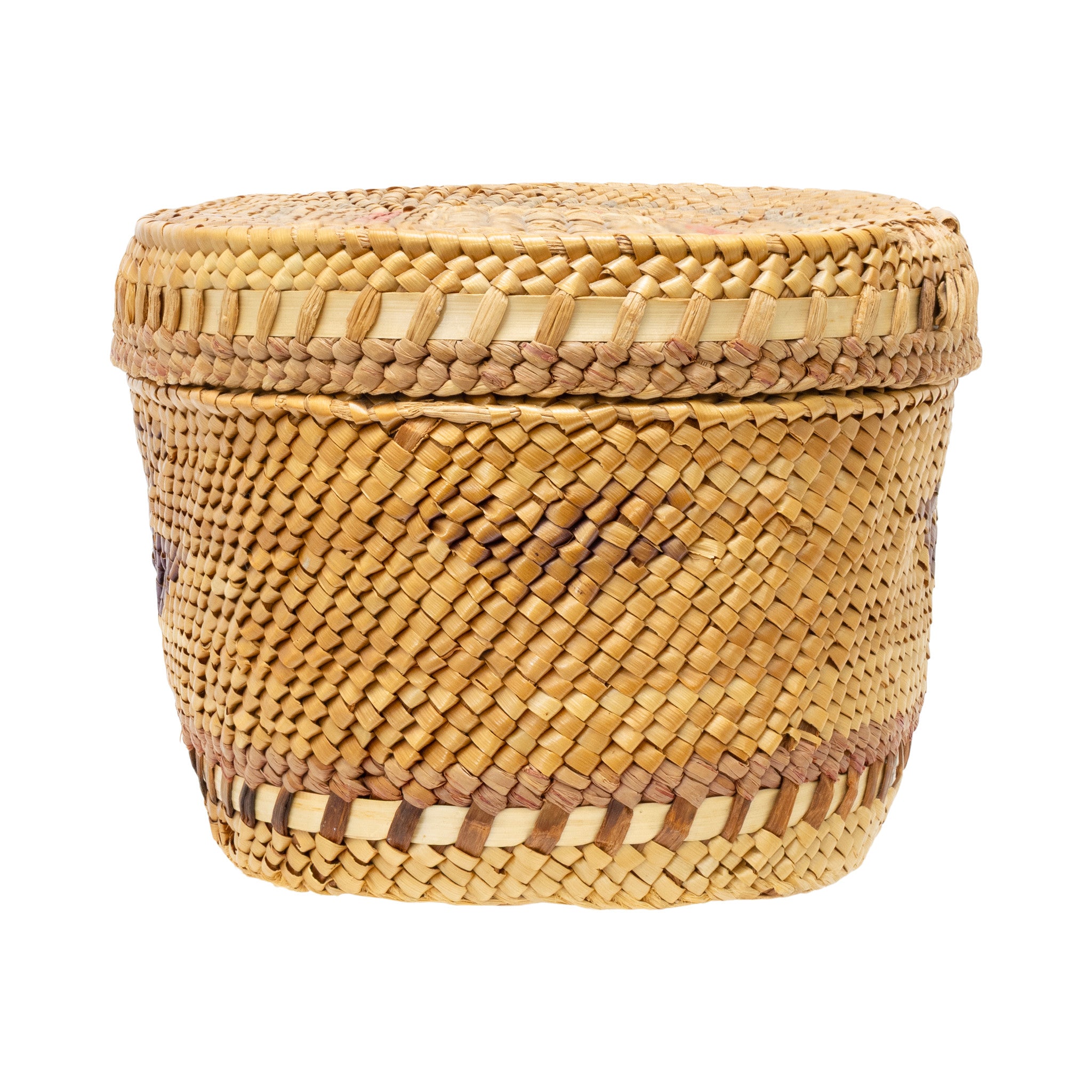 Makah Lidded Basket