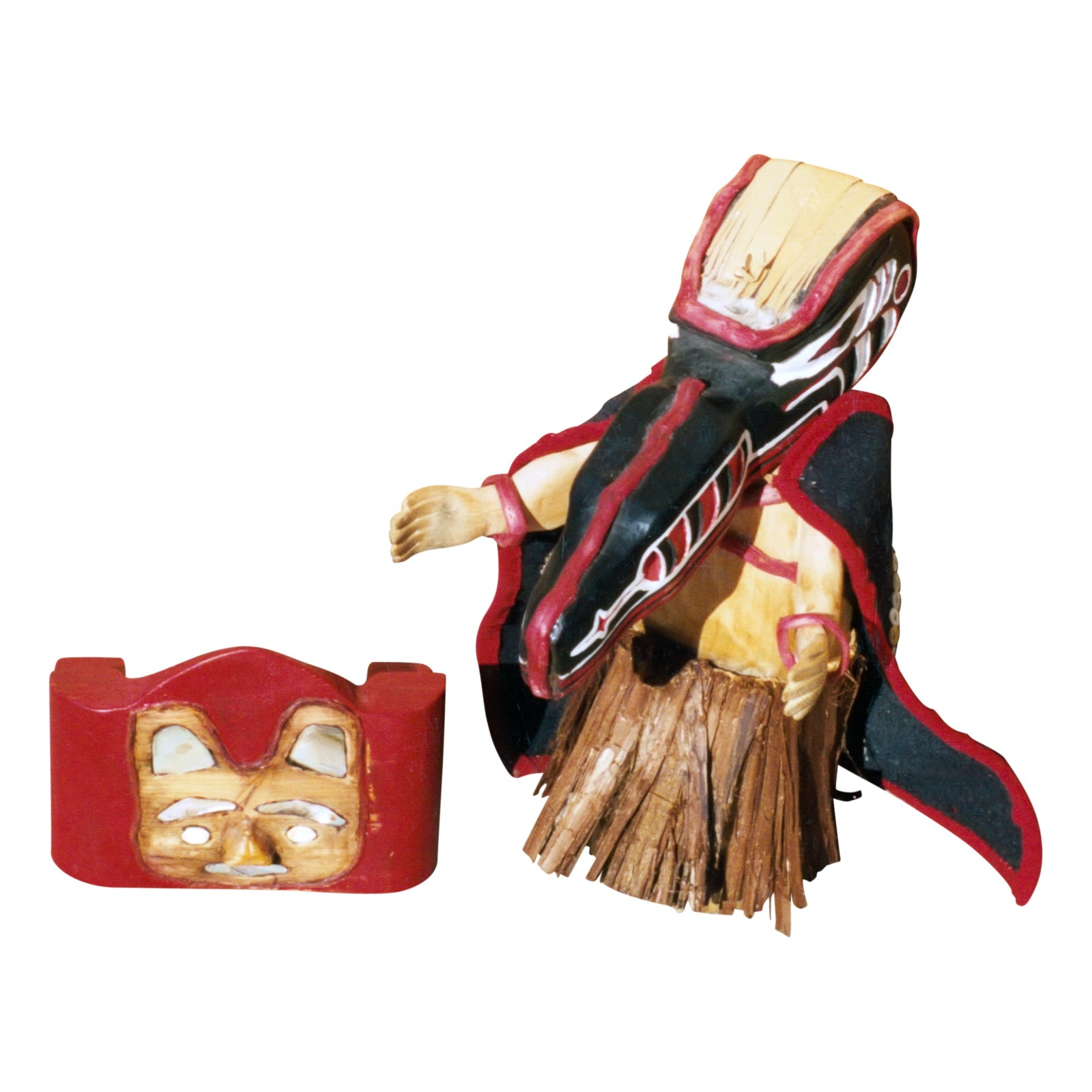 Northwest Doll with Thunderbird (eagle) Mask