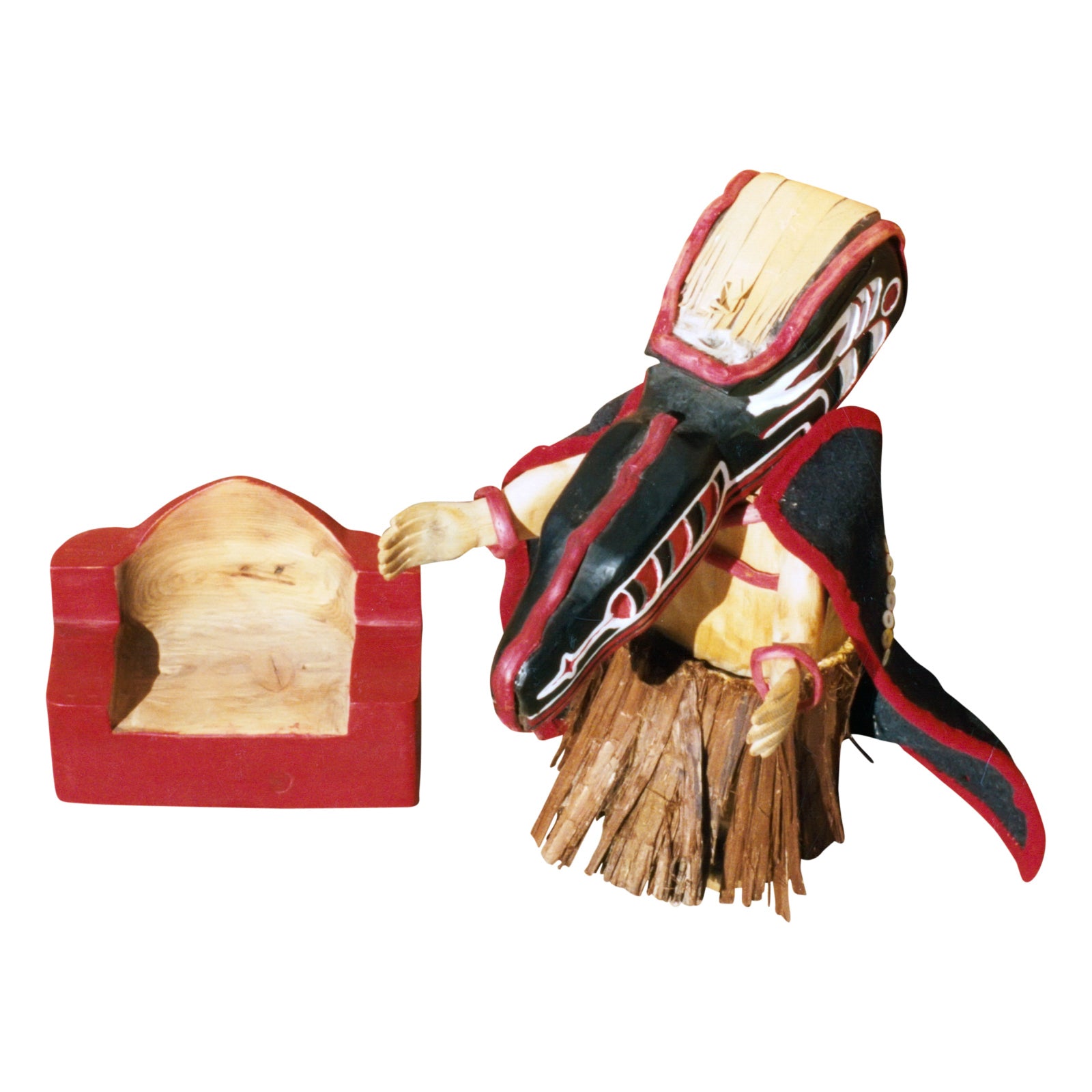 Northwest Doll with Thunderbird (eagle) Mask