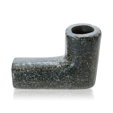 Nez Perce Steatite Pipe, Native, Pipe, Steatite