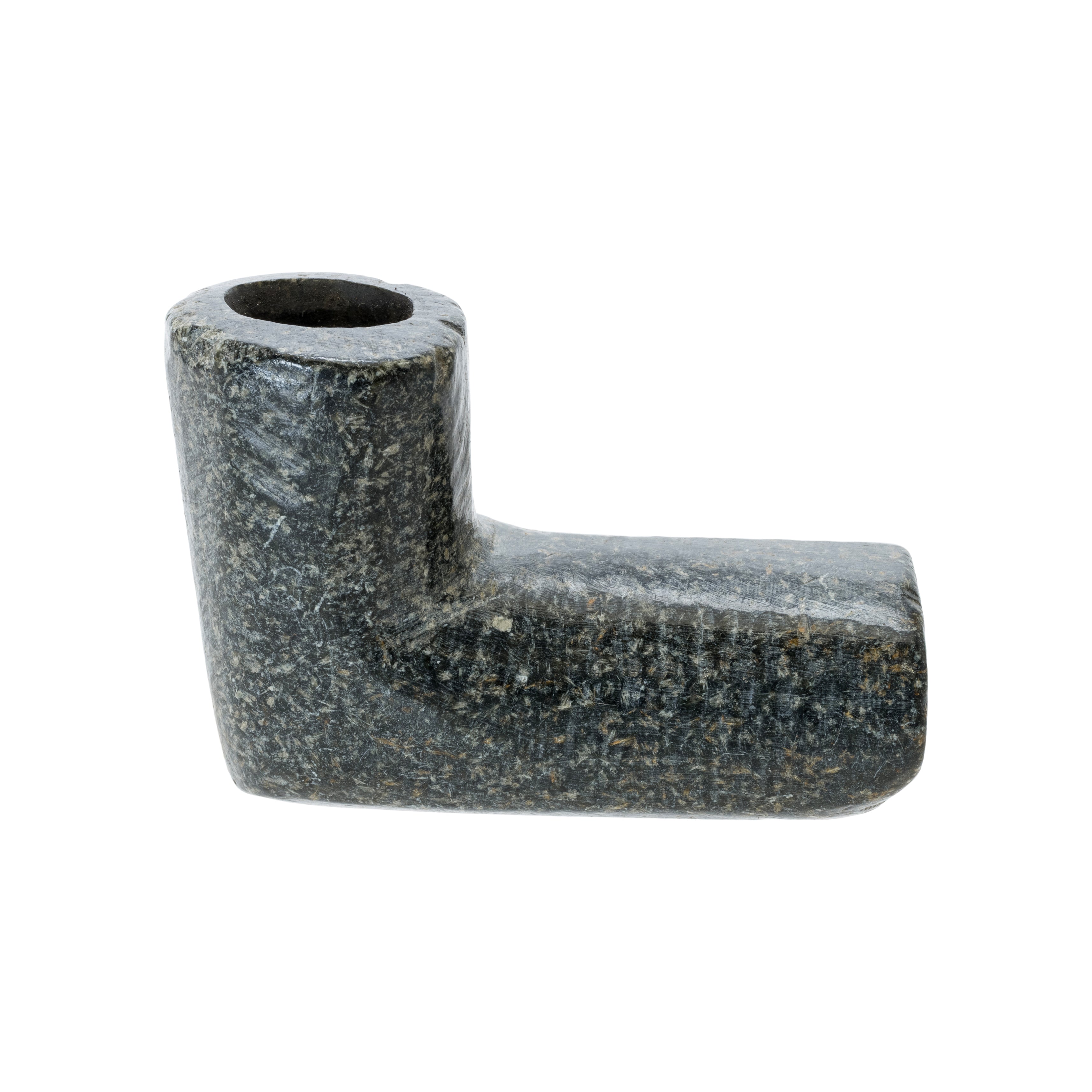 Nez Perce Steatite Pipe