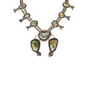 Native Cerillos Squash Blossom Necklace