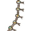 Native Cerillos Squash Blossom Necklace