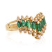 Emerald and Diamond Ring, Jewelry, Ring, Estate