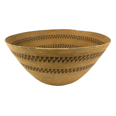 Large Mono Basket, Native, Basketry, Vertical