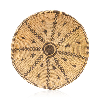 Yavapai Basketry Tray, Native, Basketry, Plate
