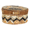 Micmac Quilled Box, Native, Birch Bark, Container