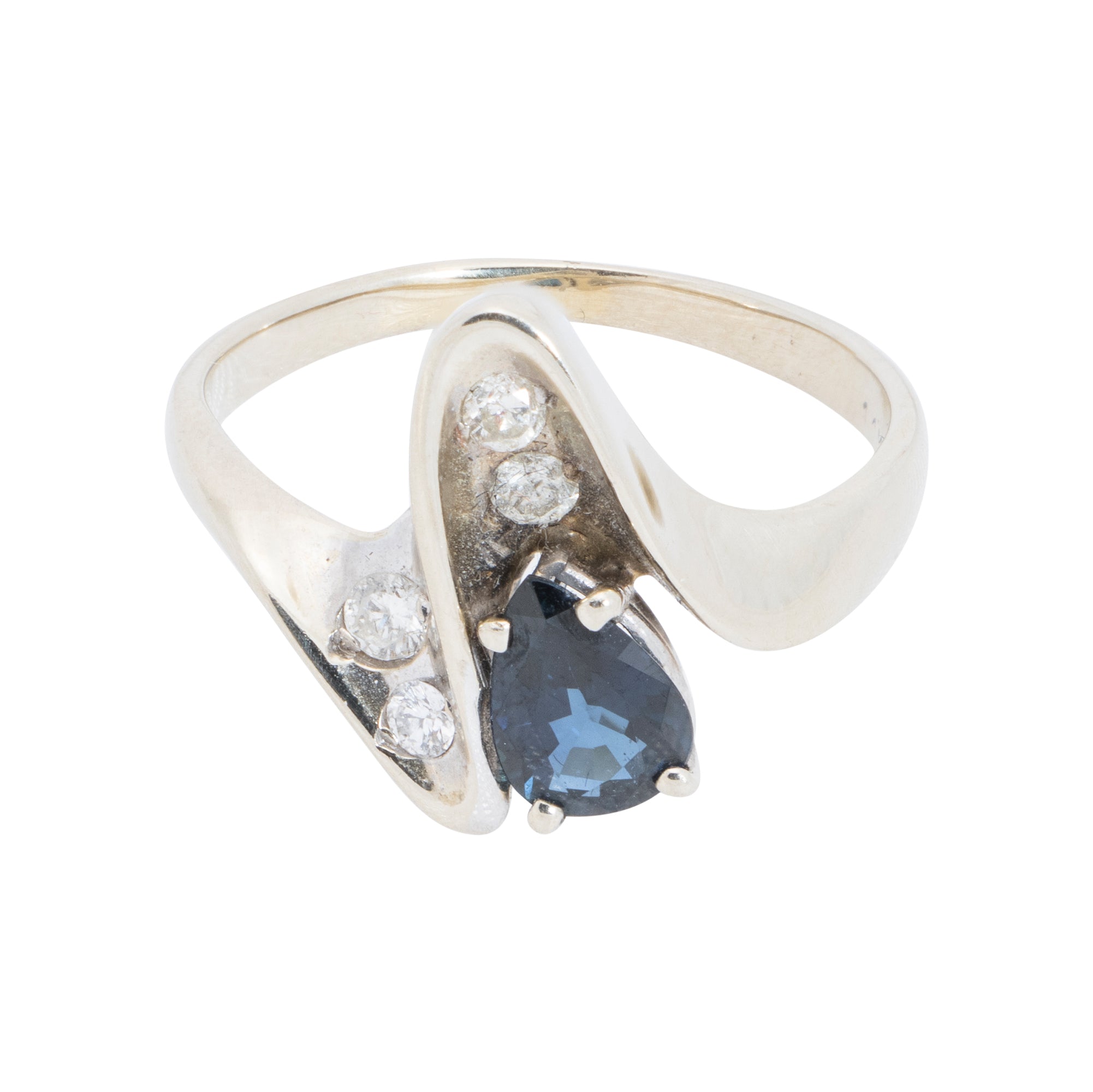 14k Gold and Sapphire Ring