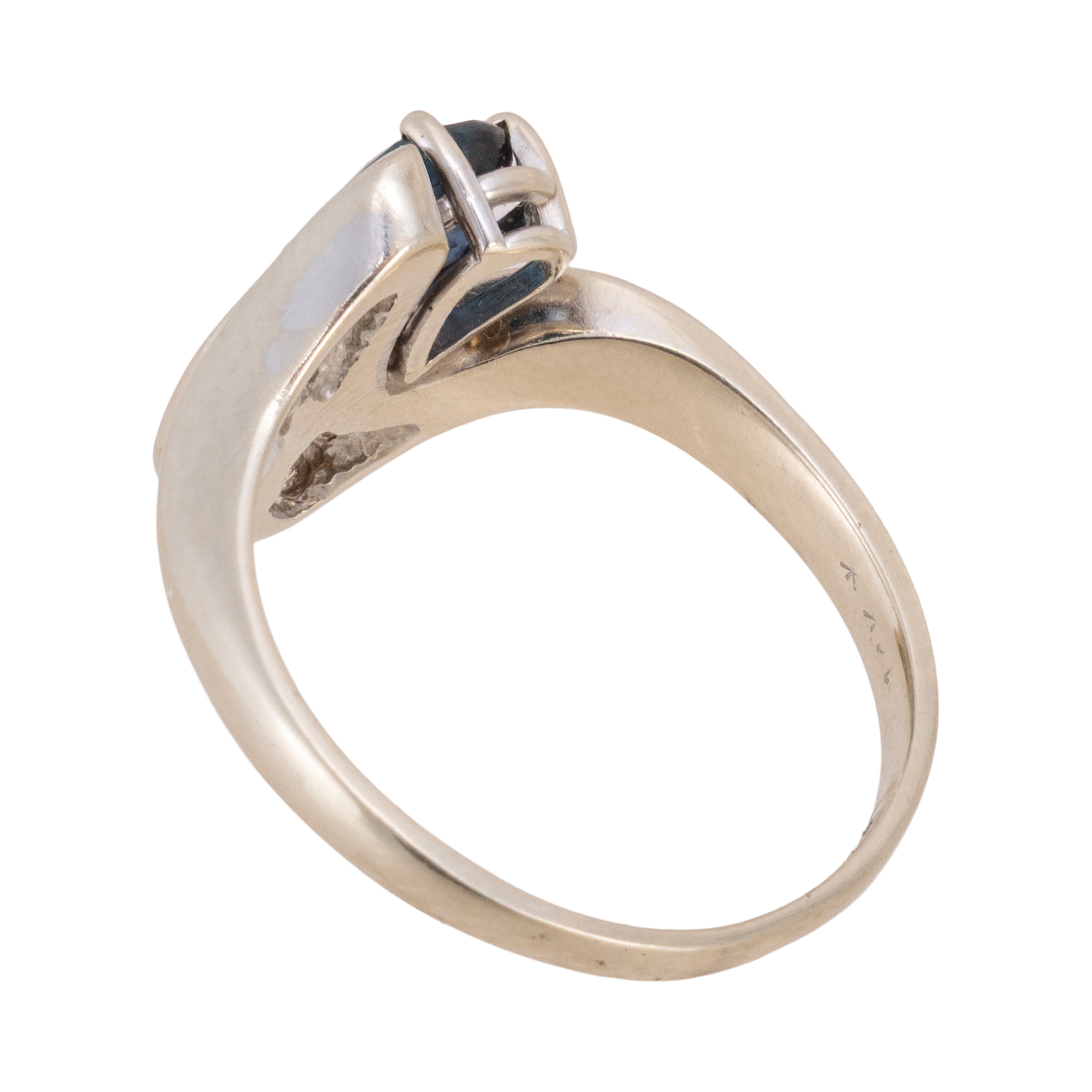 14k Gold and Sapphire Ring