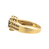14k Gold, Diamond and Sapphire Ring
