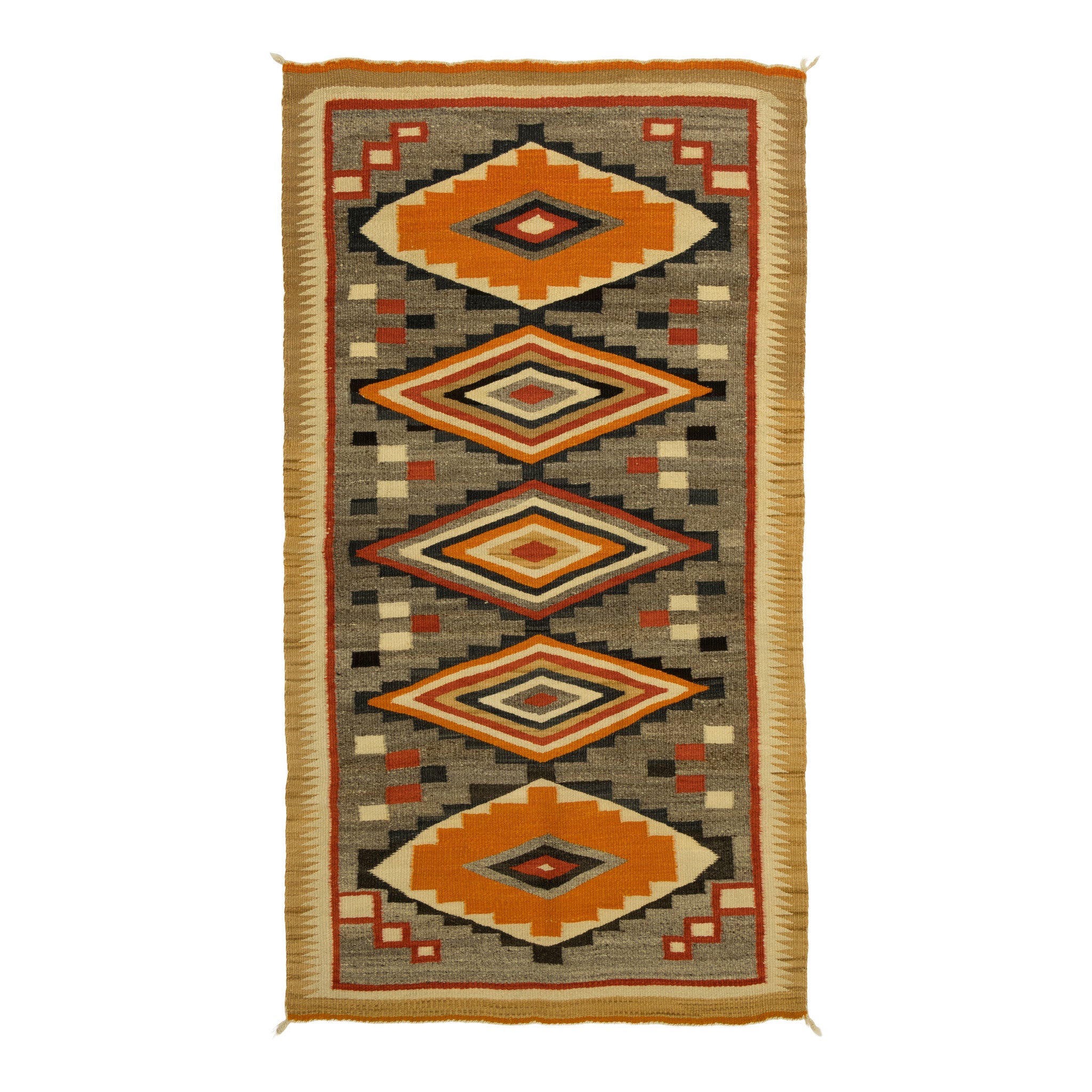 Navajo Crystal Floor Rug, Native, Weaving, Floor Rug