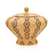 Yokut Lidded Pedestal Basket, Native, Basketry, Vertical