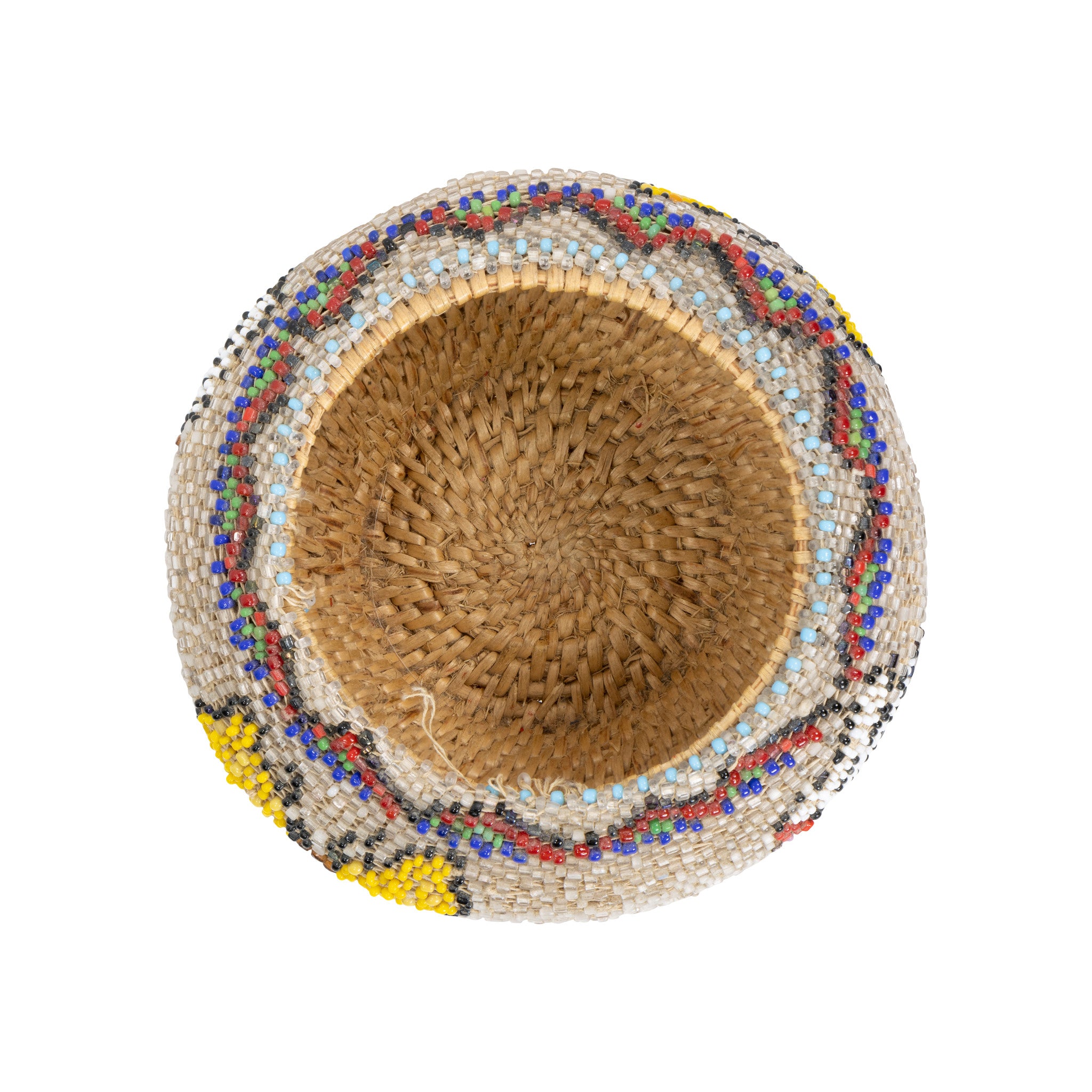 Beaded Washoe Basket