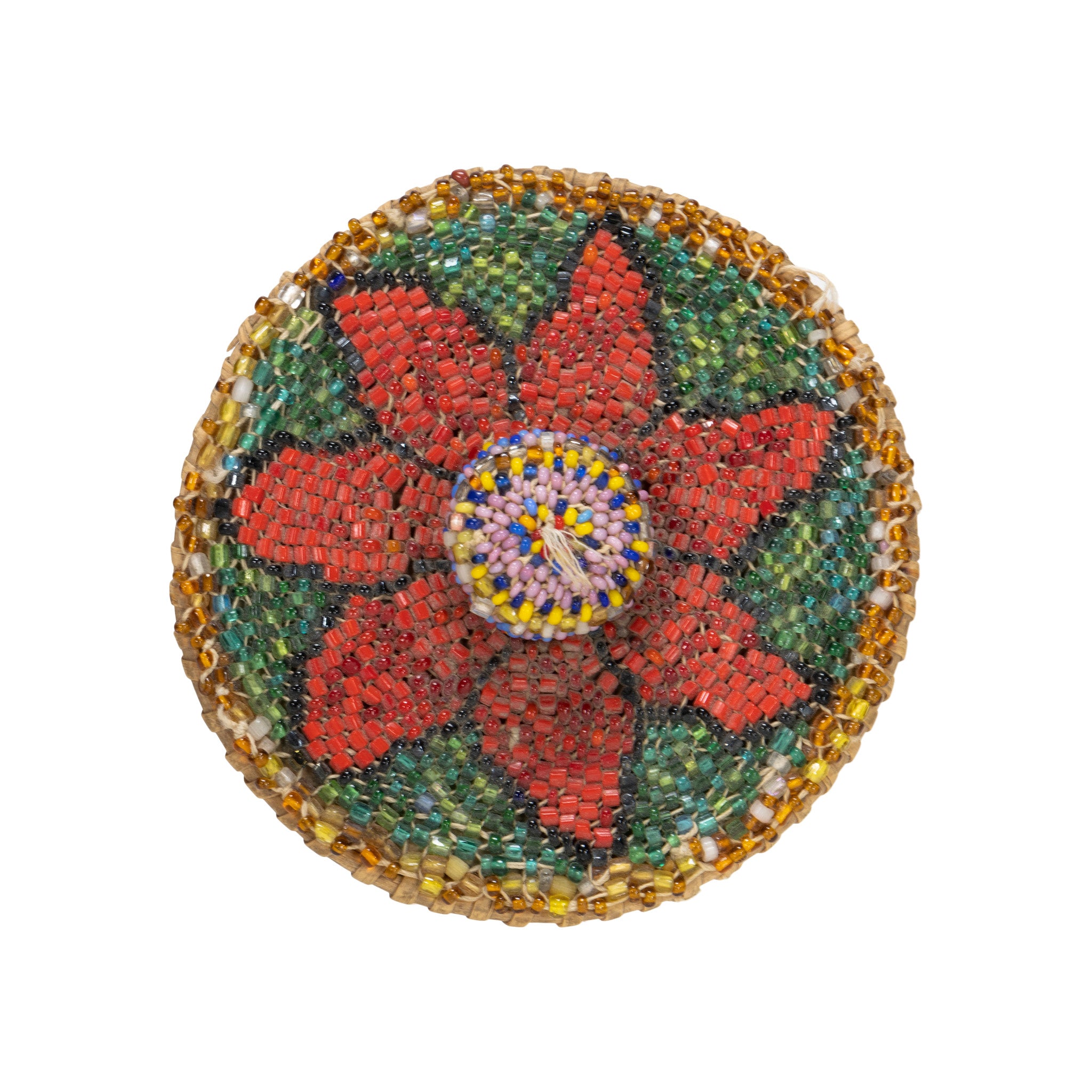 Beaded Washoe Basket