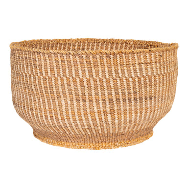 Klamath Basketry Bowl, Native, Basketry, Vertical