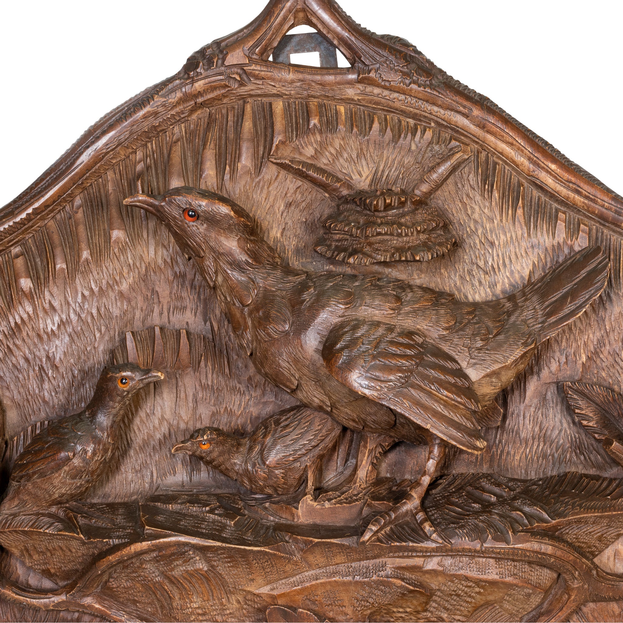 Black Forest Bird Plaque
