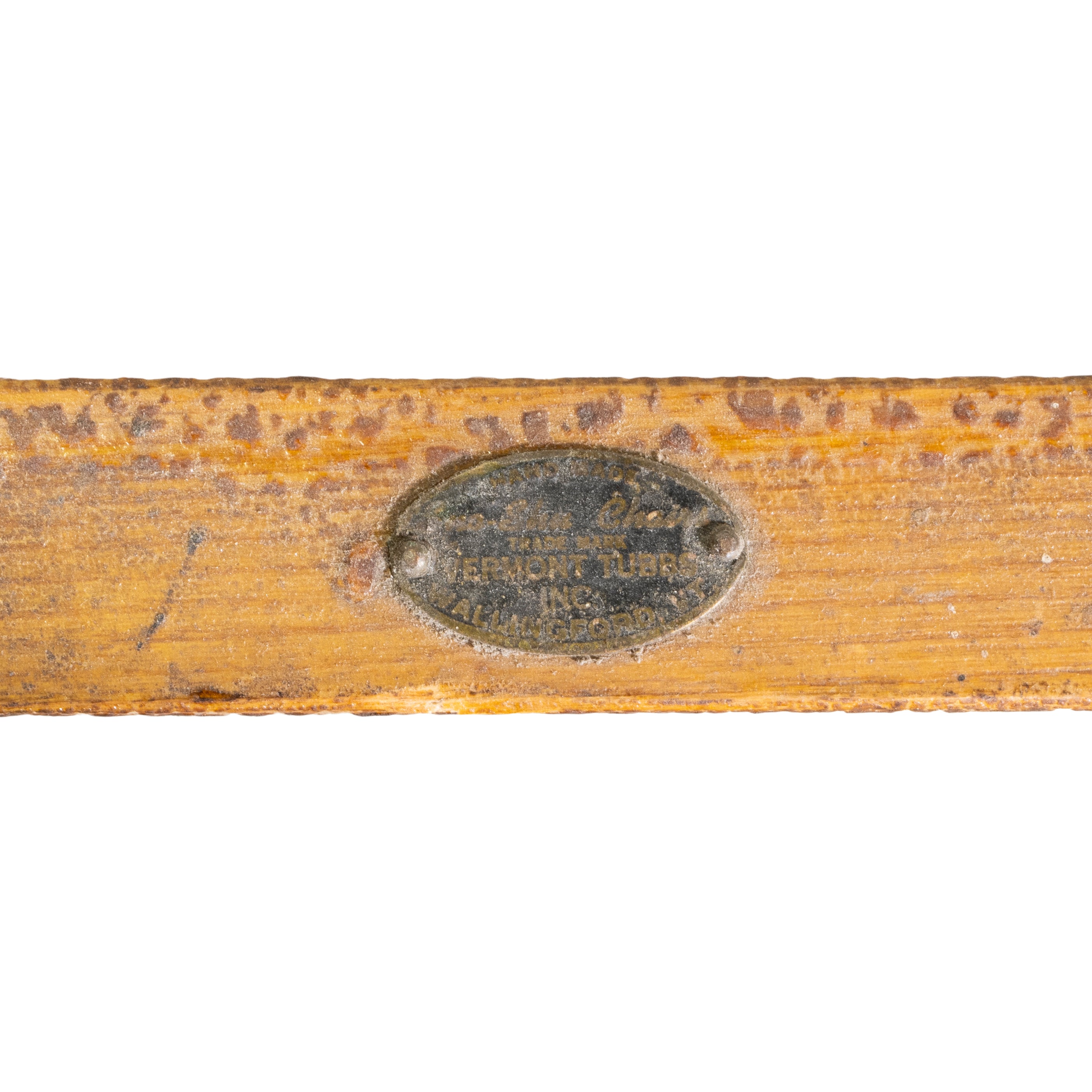 Pair W.S. Tubbs Canoe Chairs