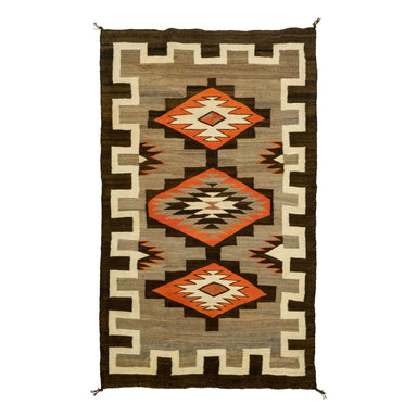 Navajo Ganado, Native, Weaving, Floor Rug
