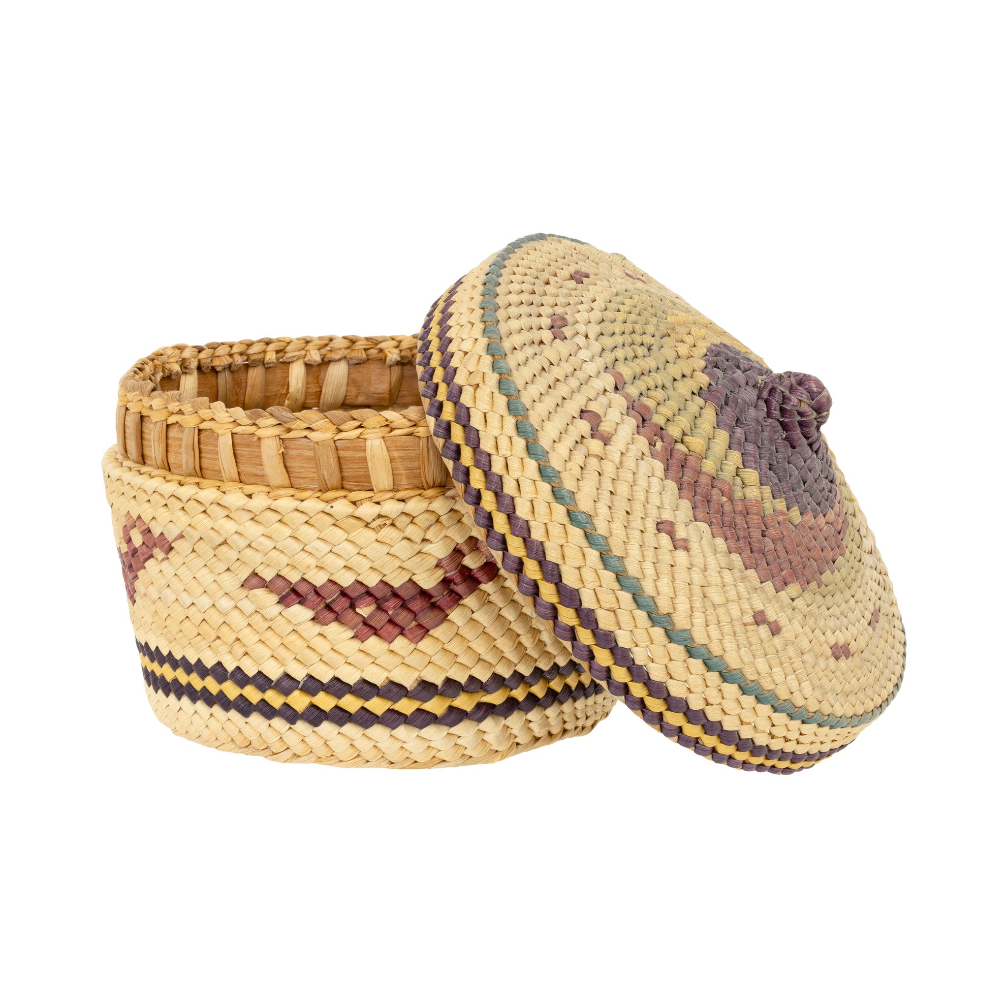 Makah Lidded Basket