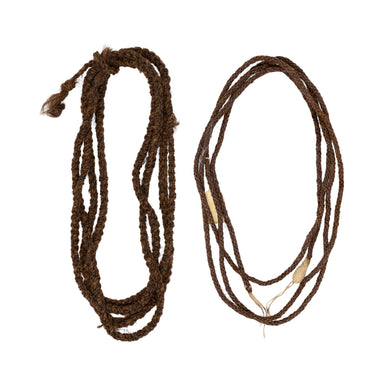 Sioux Buffalo Hair Headstalls, Native, Horse Gear, Headstall