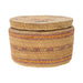 Nootka Lidded Basket, Native, Basketry, Vertical