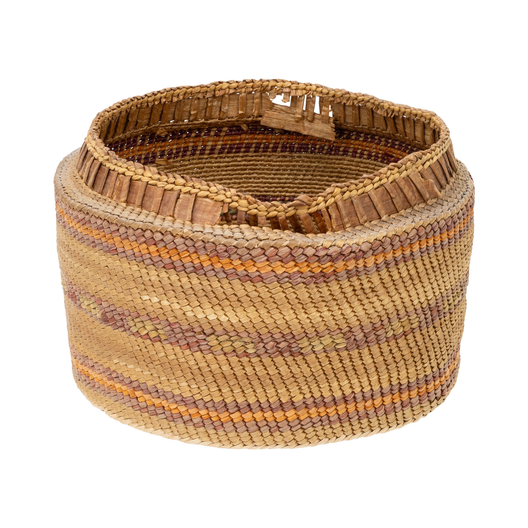 Nootka Lidded Basket