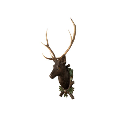 Black Forest Stag Wall Mount, Furnishings, Black Forest, Figure