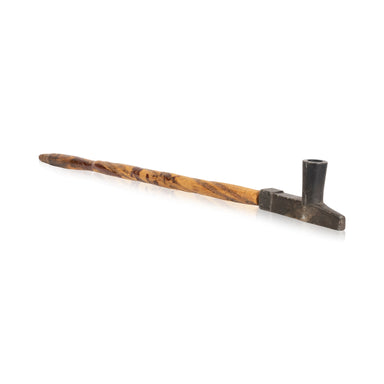 Sioux Steatite T Pipe, Native, Pipe, Steatite