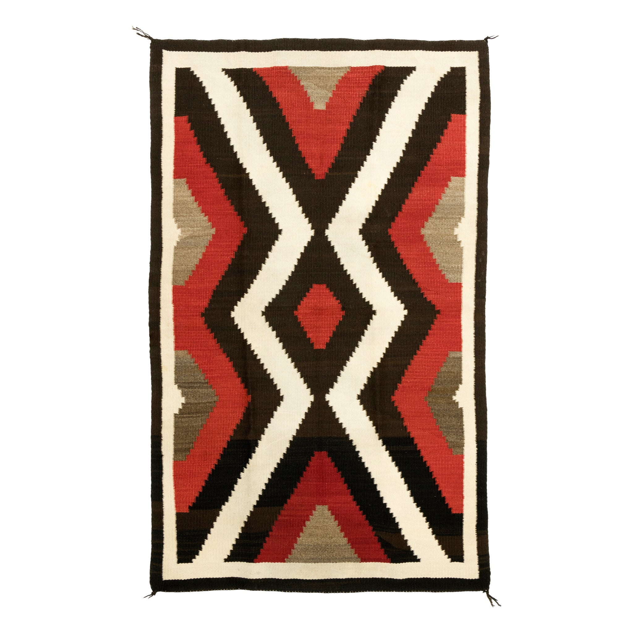 Navajo Ganado, Native, Weaving, Floor Rug